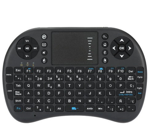 Mini Wireless Spanish  Gaming Keyboard