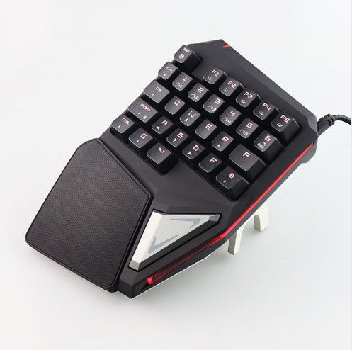 Mechanical Gaming Keyboard Single Hand Operation