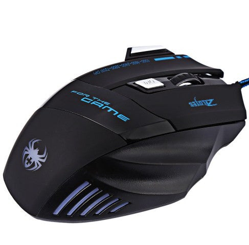 7 Button Multi Color LED Optical Mouse