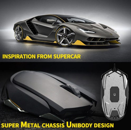 5000DPI Metal Mouse For Desktop Gamer