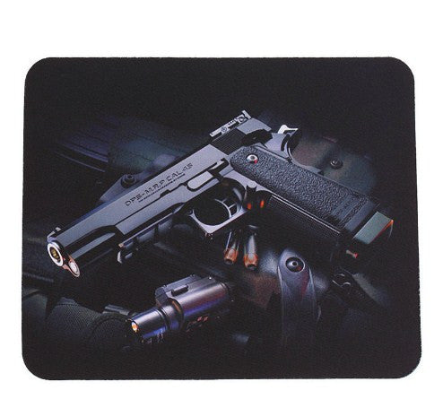 Guns Picture Anti-Slip Gaming Mousepad